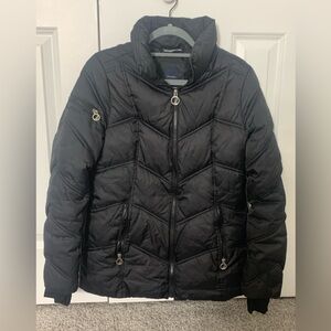 Women’s black Nautica puffer jacket, small